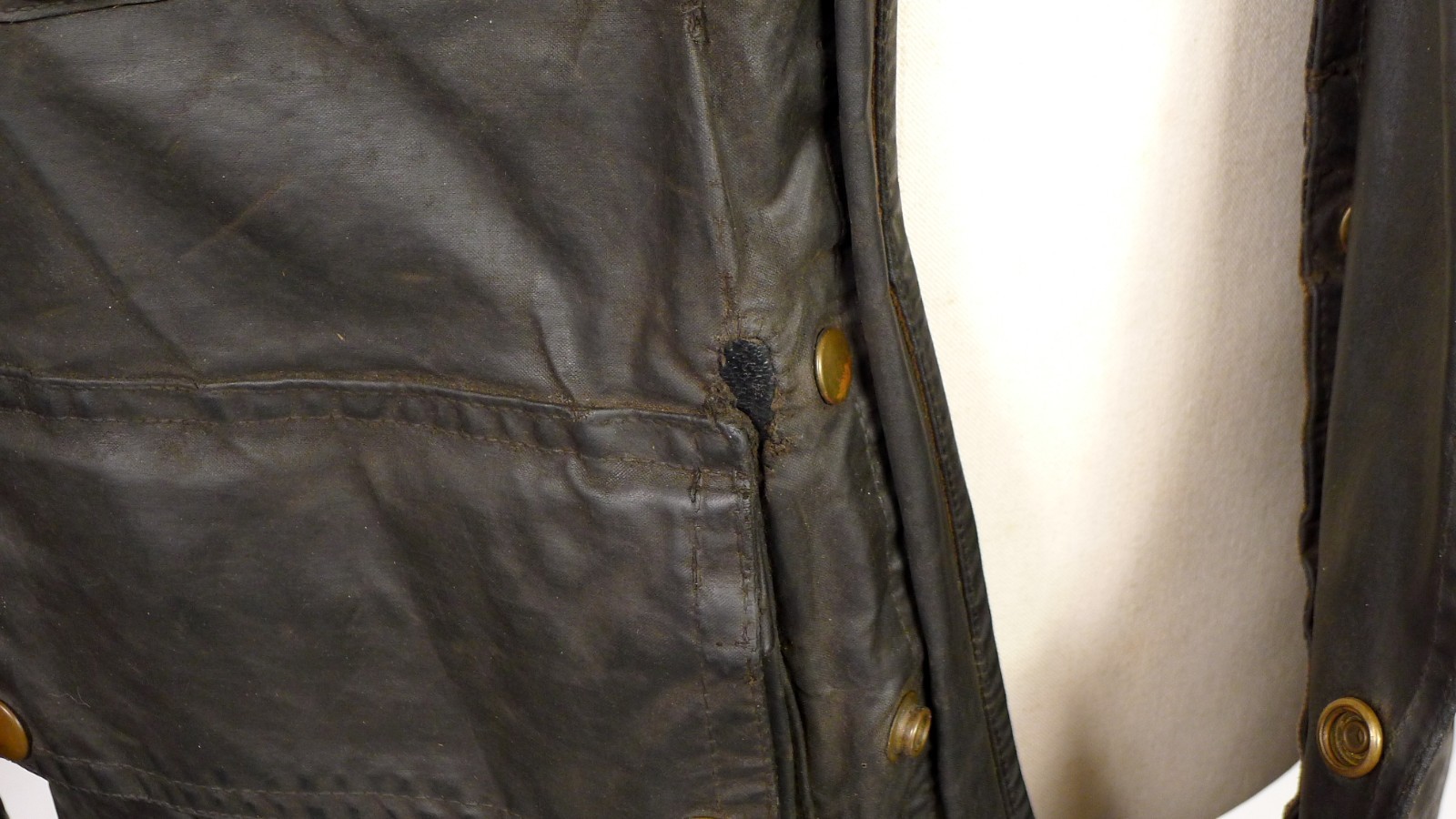 Vintage 1950s Belstaff Trialmaster Checkered Flag Jacket Outer Mens Sz. 44 #367 image 9