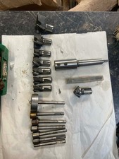 Granlund Counterbore 17 piece Spot Facing Countersink Set MT3 Taper arbor 2a 2n