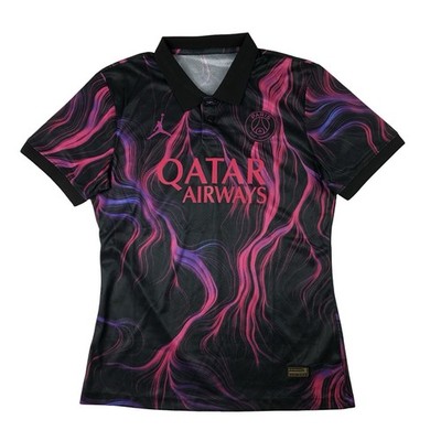 Nike Paris Saint Germain Qatar Airways Womens Large Polo Jersey
