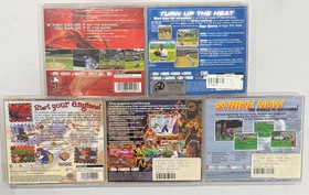 5 Dreamcast Games Lot - CIB, Complete - Virtual Striker 2, Wacky Races, VF3