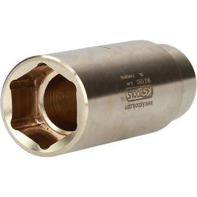 KS TOOLS Sechskant Nuss Steckschlüsseleinsatz Stecknuss SW18 Aluminium-Bronze