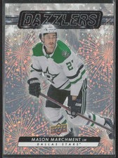 2023-24 UD Series 1 Mason Marchment DZ-3 Dazzlers Orange