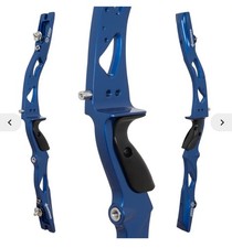Core 25" Gonexo ILF Recurve riser - Right  handed. Metallic Blue. Free Postage