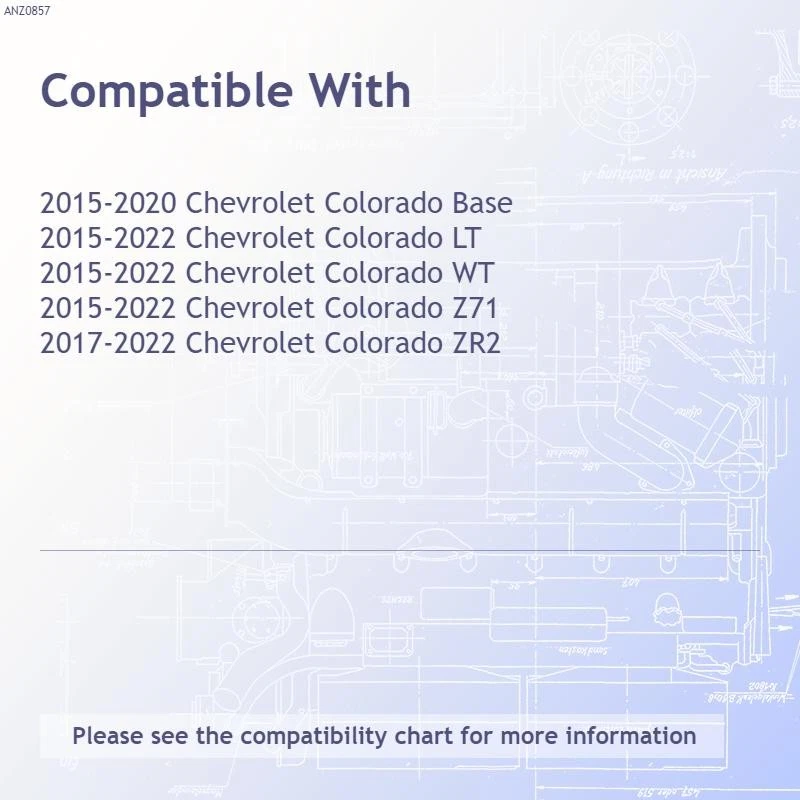 Conjunto de luz trasera de lente de humo negro para Chevrolet Colorado 2015-2022 Foto 3 de 4