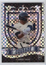 2021 Panini Chronicles Crusade Building Blocks Prizm Corey Ray #12 1u6
