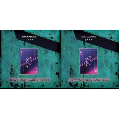 King Garbage - Heavy Metal Greasy Love (Coke Bottle Green LP Vinyl) & Heavy