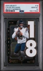 PSA 10 CALEB WILLIAMS ROOKIE CARD SELECT NUMBERS #19 BEARS RC 2024 PANINI SELECT