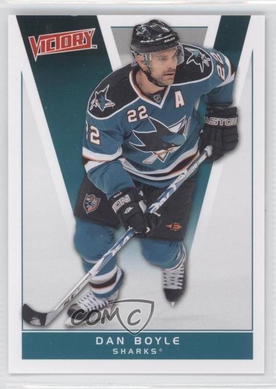 2010-11 Upper Deck Victory Dan Boyle #159 0e3