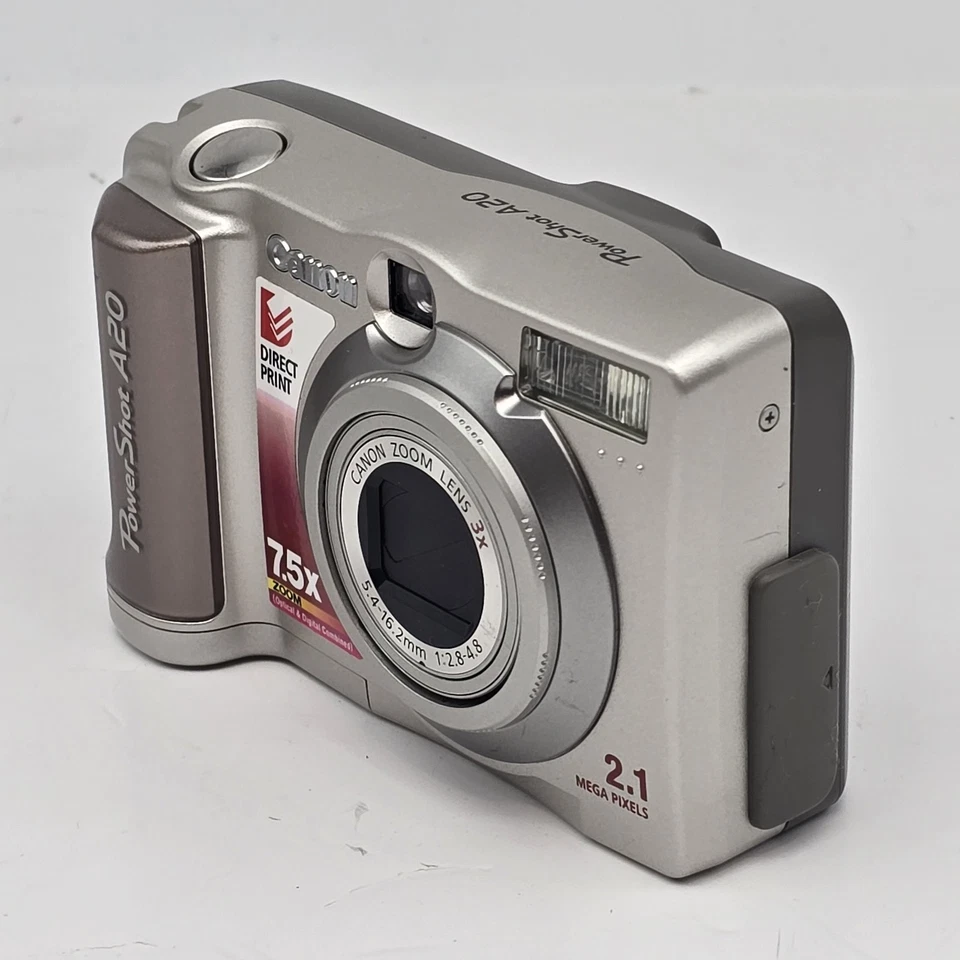 Canon Powershot A20 2.1MP x3 Zoom Digital Camera Tested!   - Image 3 of 4