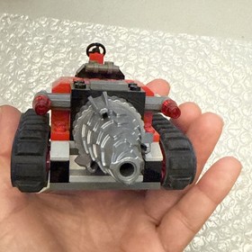 2012 Rare Genuine LEGO DC Universe 6860 Banes Mole Drill Machine Vehicle Red