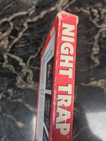 Night Trap Sega CD 1992 Red Box, Original First Print, Complete in Box