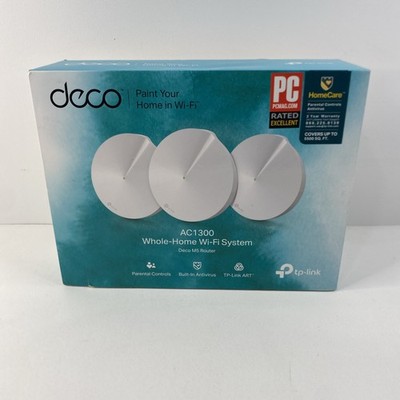 TP-Link Deco M5 Router AC1300 Whole Home Mesh Wi-Fi 3 Units
