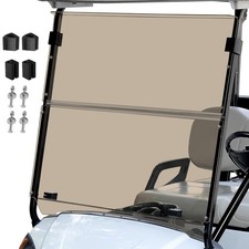 Golf Cart Foldable Windshield 5MM Thicken Only Fits 2007-2016 Yamaha G29 Drive