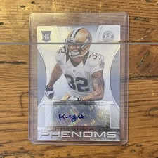 Panini Totally Certified Kenny Vaccaro #188 Saints Rookie Auto /499 Card. rookie card picture