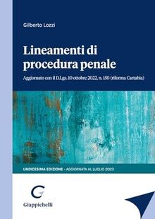 Lineamenti di procedura penale von Lozzi, Gilberto | Buch | Zustand gut