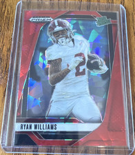 Panini 2025 Prizm Draft Picks Ryan Williams Rated Prospect #151 Red Cracked Ice