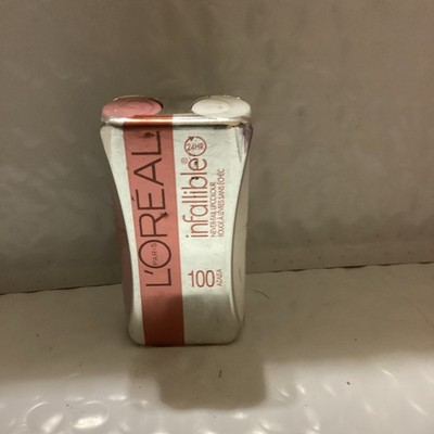 Loreal Infallible Never-fail Lipcolour 24Hr #100 Azalea