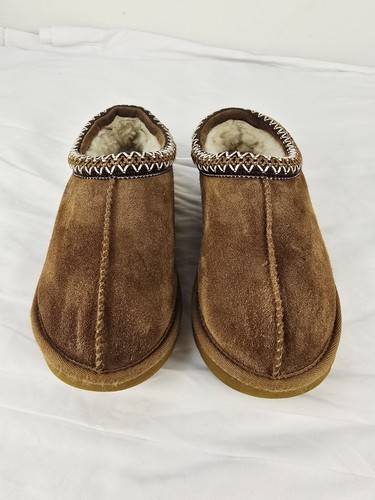 UGG Tasman braune Damen-Slipper aus Wildleder mit Obermaterial Größe 7