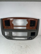 2006-2008 Dodge Ram 1500 2500 Dash Radio Climate Control Bezel Woodgrain Oem