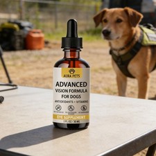 Aura Pets Advanced Vision Formula for Dogs - Eye Health Support Eye Supplement