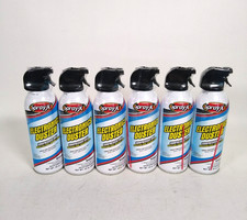 Lot of 6 Spray X Electronics Duster 10 Oz, NEW, canned air