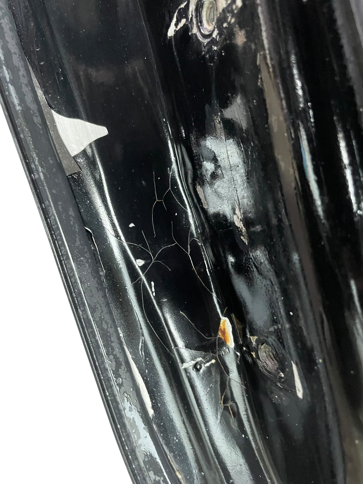 2014-2019 BENTLEY FLYING SPUR 4W 223B FRONT RIGHT DOOR SHELL |BLACK 6923 *CRACK*