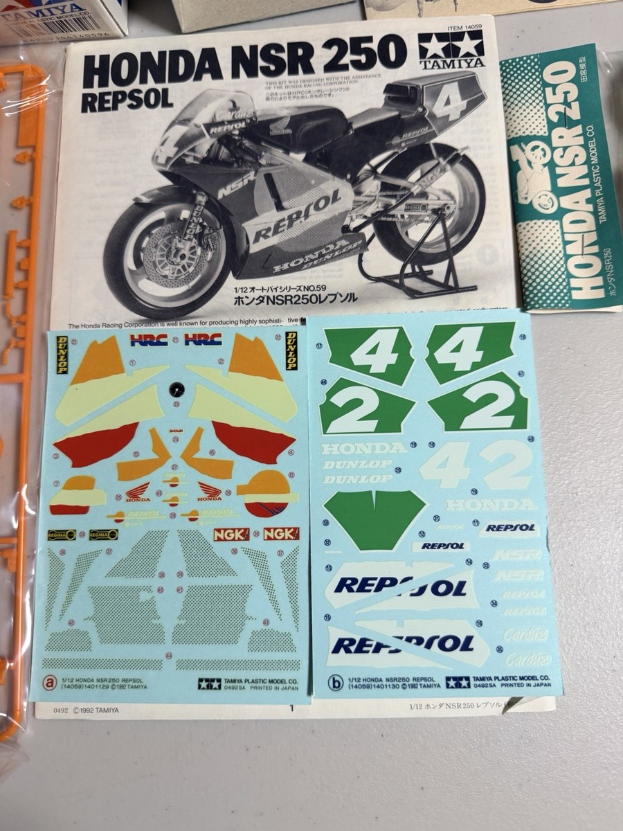 タミヤ ホンダ NSR250 レプソル 14059 Yahoo!オークション - 未組立