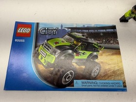 LEGO CITY: Monster Truck (60055) 100% Complete With Minifigure & Manual