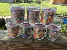 Vtg 90s Camel Cigarettes Tumbler Set Of 7 Double Walled Cups Made In USA