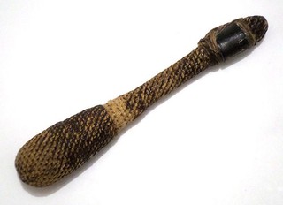 1800s Antique Folk Art Sailors BLACKJACK COSH Knotted Macrame Ship Maritime