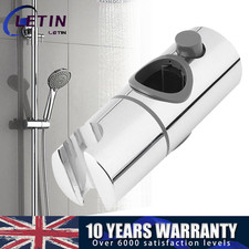 Hand Shower Holder Adjustable Slider Clamp Holder Bracket For 25mm Riser Rail S