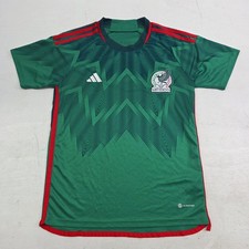 Mexico 2022 World Cup Football Jersey Adidas Sz S Slim Fit Selección Mexicana