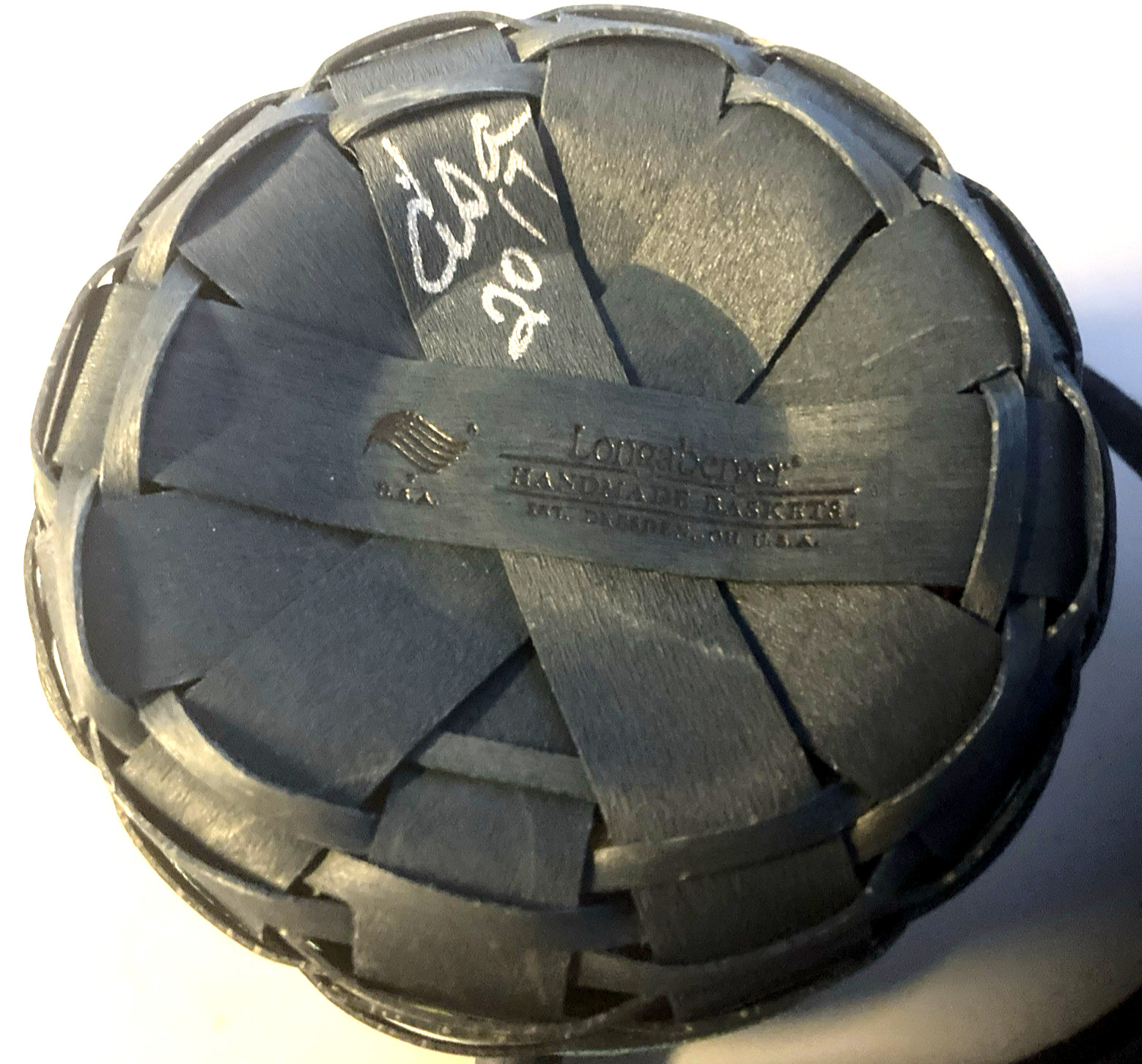 Longaberger 2017 Sidekick Basket Set with Cupcake Pottery Lid-NEW-SHIPS FREE!!!