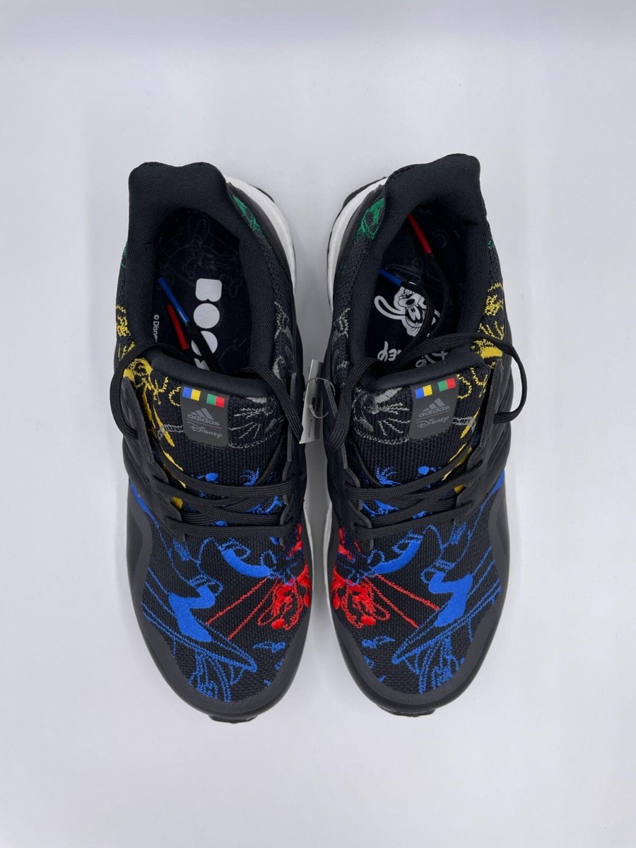 Adidas Ultraboost DNA X Disney Goofy Black Blue Primeknit Shoes Womens  FX0227 | eBay