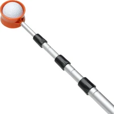 JP Lann 18' Foot Golf Ball Retriever Round New
