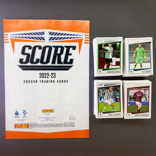 Panini Score Serie A 2022-2023 Set Base Completo 1-200 + Raccoglitore e guida