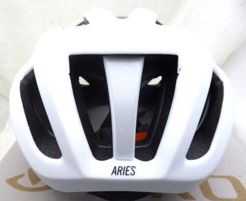 Giro Aries Spherical MIPS Helmet, Matte White/Charcoal Rush, Medium - Picture 5 of 6