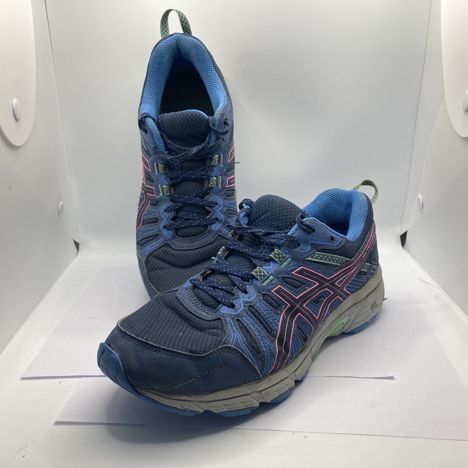 Size 9.5 - ASICS GEL-Venture 7 Black 