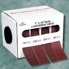 Emery Cloth Roll 4 Grits Abrasive Sandpaper Roll 150 240 320 400 Grit Sand Paper