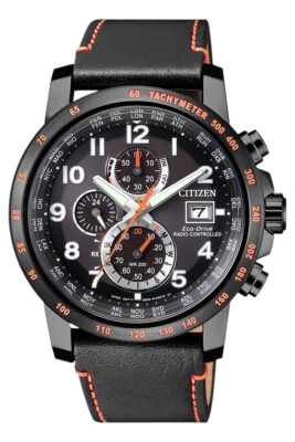 Citizen AT8125-05E Eco-Drive Chronograph Perpetual Mens Watch US*3