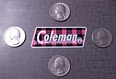 #ad Coleman Sticker quot;exoticquot; select your color Edition. $2.35