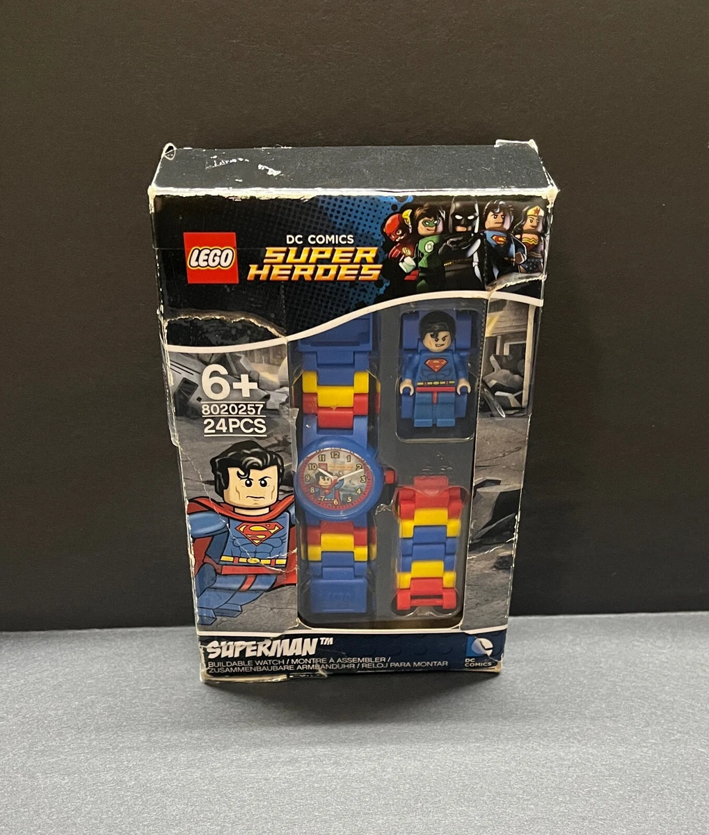 LEGO DC Comics Super Heroes Superman Watch With Minifigure 8020257