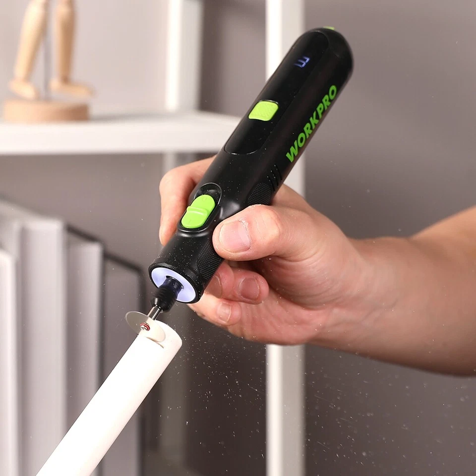 WORKPRO 7.2V Cordless Rotary Tool Kit 6 Variable Speed 117PIECE Accessory Type-C - Image 4 of 4