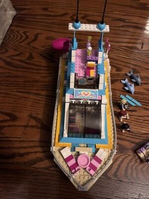 Lego Friends Dolphin Cruiser (41015) Retired Box Manuals Figures 99%
