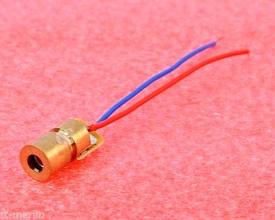 1 Stück  Rote  Laser  Diode / Modul  5V ,  5mW   650 nm