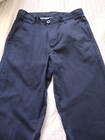 Girls New Size 14 Regular Nautica pants uniform navy blue slim fit