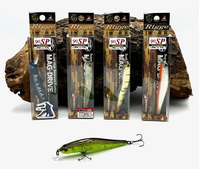 ZipBaits Rigge 90SP Suspending Wobbler 9cm 9,8g JDM Twitchbait 0,5m-1m SALE