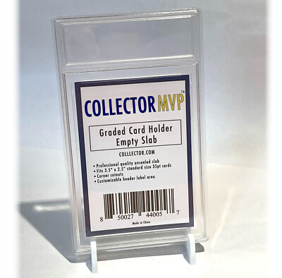 Empty Graded Card Slab/Holder | 1 Slab | Professional Quality | Collector MVP
