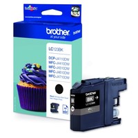 Brother LC-123BK Tintenpatrone Schwarz, 600 Seiten Iso Iec 24711 11Ml Brother