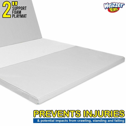 Folding - Reversible Non-Slip Waterproof Baby and Toddler Activity Play Mat Gym - Picture 5 of 6